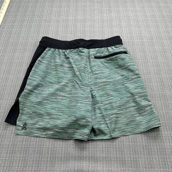 Chubbies Board Shorts Men Small The Comets Athlounger Green Swim Trunks Suit New - Picture 10 of 12